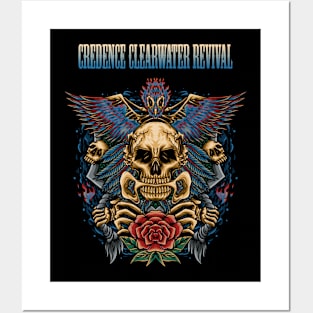 CREDENCE CLEARWATER REVIVAL BAND Posters and Art